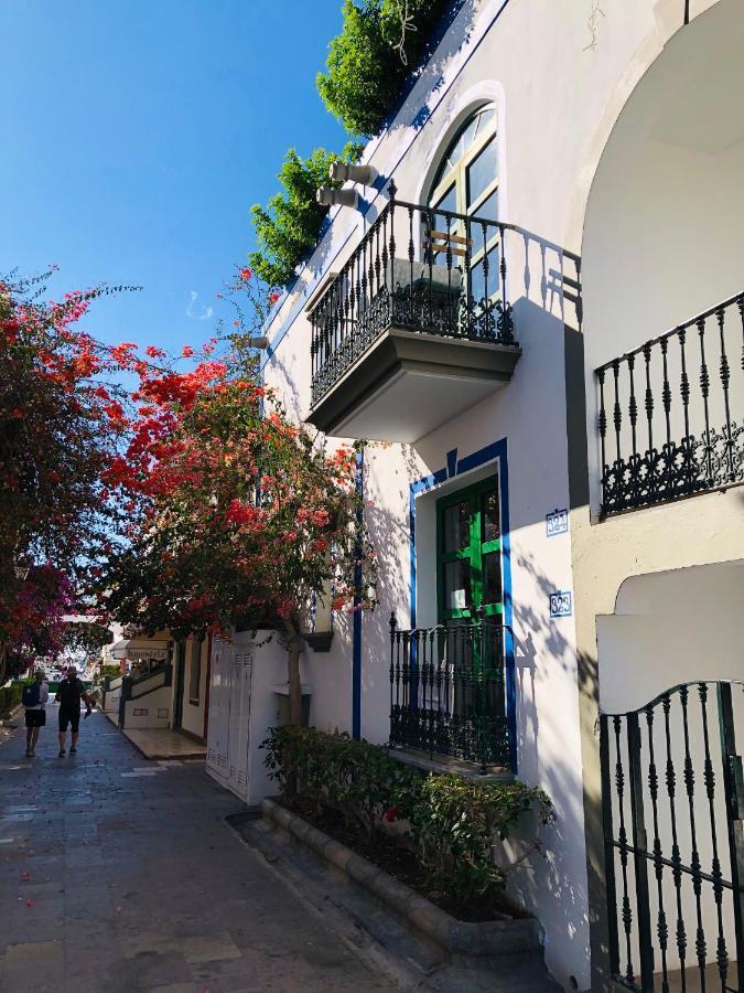 Puerto de Mogan: Little Venice Harbor Apartment with Rooftop Terrace Exterior photo
