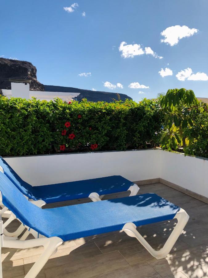 Puerto de Mogan: Little Venice Harbor Apartment with Rooftop Terrace Exterior photo
