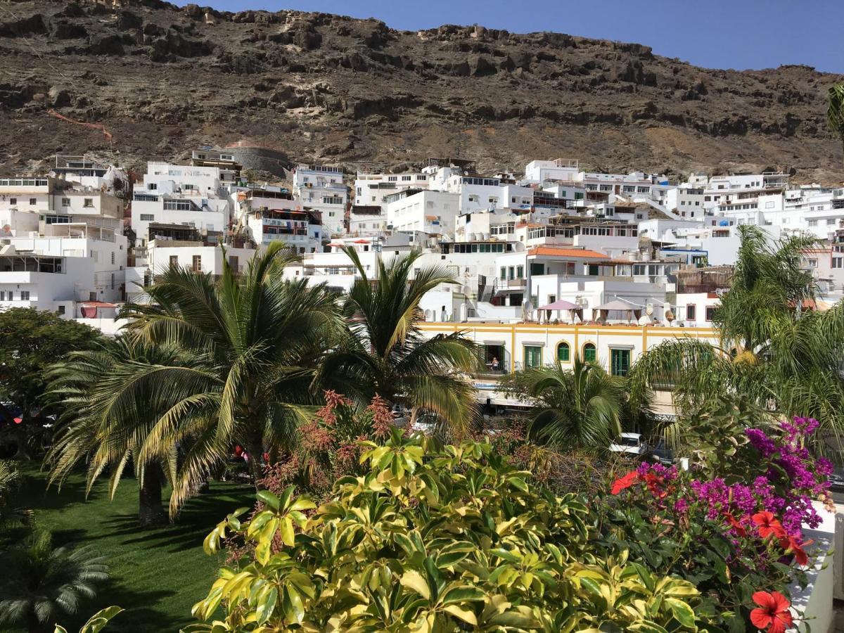 Puerto de Mogan: Little Venice Harbor Apartment with Rooftop Terrace Exterior photo